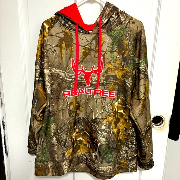 Realtree Xtra Camo Cottonwood Canyon Hoodie Pullover Jacket Fleece Lined | XXL - Picture 2 of 3